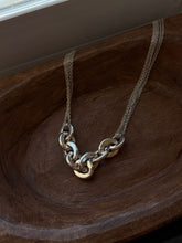 Load image into Gallery viewer, Italian Vintage Sterling Silver Link Necklace
