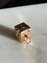 Load image into Gallery viewer, Vintage Jack in the Box Gold Charm 14k Gold
