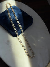 Load image into Gallery viewer, Italian Sterling Silver Solid Cuban Chain 22”
