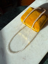 Load image into Gallery viewer, Vintage Crystal 14k Gold Necklace 17.5”
