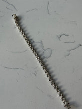 Load image into Gallery viewer, Italian Sterling Silver San Marco Croissant Link Bracelet 8”
