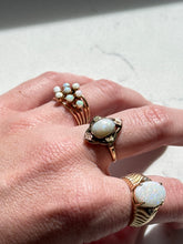 Load image into Gallery viewer, Antique 14k Opal Ring Harem Style Size 5.5
