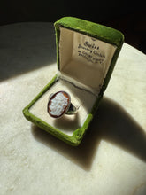 Load image into Gallery viewer, Cameo Sterling Silver Ring Size 9.75
