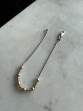 Load image into Gallery viewer, Italian Sterling Silver Bracelet 7.25”
