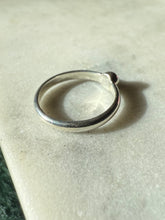 Load image into Gallery viewer, Amethyst Cabochon Sterling Silver Ring Size 8.25
