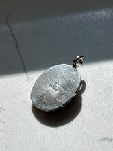 Load image into Gallery viewer, Mexico Black Onyx &amp; Sterling Silver Virgin Mary Pendant
