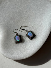 Load image into Gallery viewer, Sterling Silver Dangle Opal Earrings
