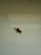 Load image into Gallery viewer, Vintage Enamel Mushroom 8k Yellow Gold Charm
