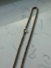 Load image into Gallery viewer, Vintage 1/20 12k Gold Filled Rope Chain 25”

