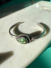 Load image into Gallery viewer, Vintage Turquoise Sterling Silver Cuff Bracelet 6.5”
