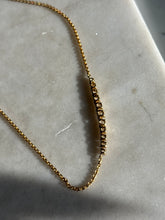Load image into Gallery viewer, Vintage Natural Diamond Gold Necklace

