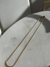 Load image into Gallery viewer, Gold Vermeil Snake Chain 18”
