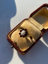 Load image into Gallery viewer, Opal &amp; Garnet 10k Gold Ring
