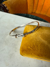 Load image into Gallery viewer, Vintage Buckle Solid Sterling Cuff Bracelet
