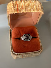 Load image into Gallery viewer, Cabochon Garnet Sterling Silver Ring
