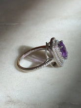 Load image into Gallery viewer, Amethyst Sterling Silver Ring
