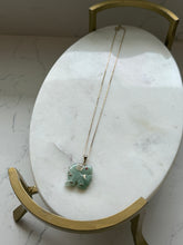 Load image into Gallery viewer, Jade Elephant Gold Vermeil Necklace
