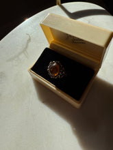 Load image into Gallery viewer, Amber Sterling Silver Ring Size 6
