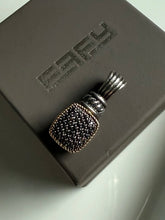 Load image into Gallery viewer, Effy Sterling Silver &amp; 14k Gold Diamond Pendant
