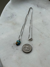 Load image into Gallery viewer, Vintage Laguna Beach California Enamel Sterling Silver Necklace 17.5”
