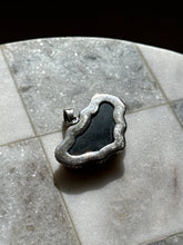 Load image into Gallery viewer, Black Bat Sterling Silver Pendant
