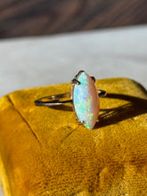 Load image into Gallery viewer, Marquise Opal 14k Yellow Gold Ring Size 6
