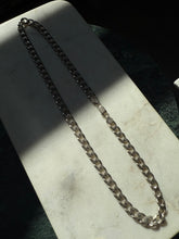 Load image into Gallery viewer, Italian Cuban Link Sterling Silver Chain 22”
