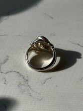 Load image into Gallery viewer, Chunky Double C Sterling Silver Ring Size 10
