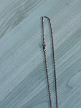 Load image into Gallery viewer, Vintage Blue Morpho Butterfly Sterling Silver Necklace 18”
