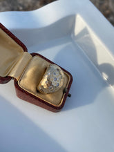 Load image into Gallery viewer, Hammered Gold Vermeil Chunky Dome Ring
