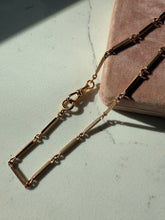 Load image into Gallery viewer, Antique 1/20 12k Gold Filled Watch Chain Choker Necklace 13.25”

