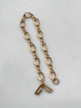 Load image into Gallery viewer, Oval Link 12k Gold Filled Bracelet w/ Sister Hook Clasp
