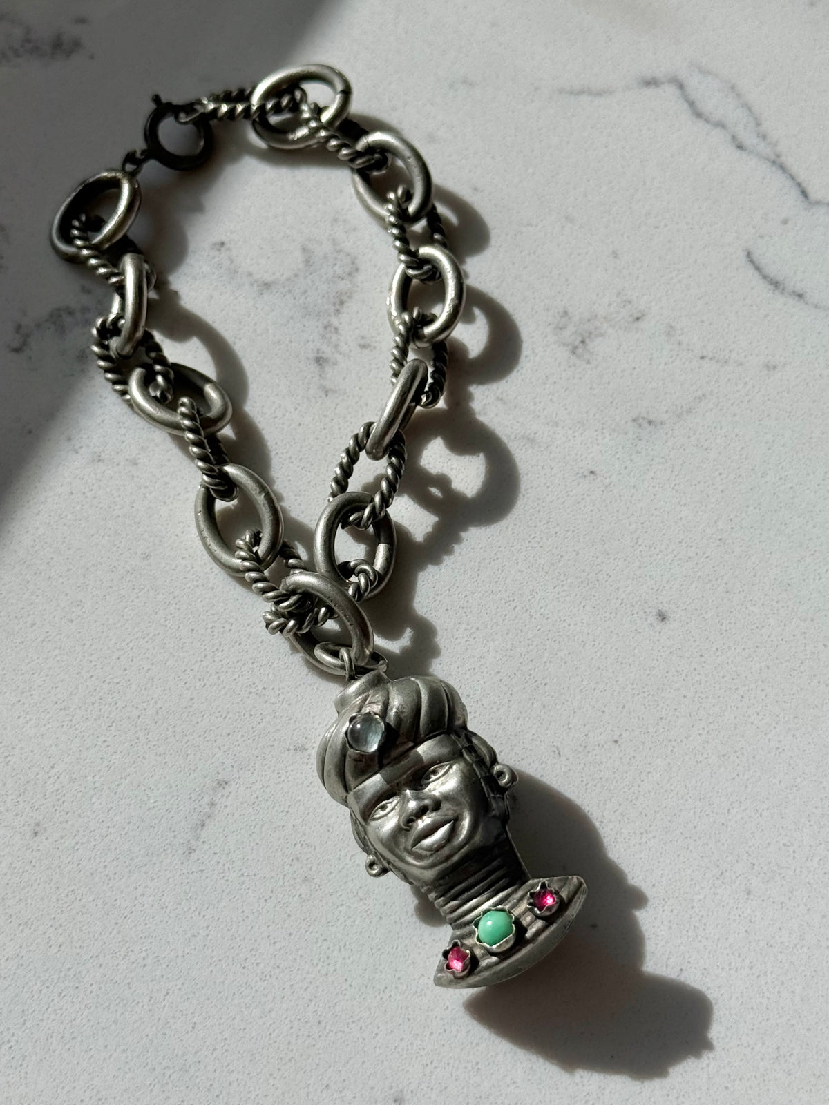 Antique Silver Tone Bracelet