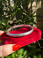 Load image into Gallery viewer, Milor Italy Sterling Silver Hinged Bangle Bracelet
