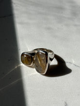 Load image into Gallery viewer, Rutilated Quartz Sterling Silver Ring Size 6.5
