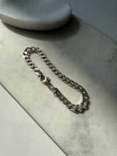 Load image into Gallery viewer, Solid Sterling Cuban Curb Bracelet
