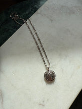 Load image into Gallery viewer, Sterling Silver Coin Necklace 24”

