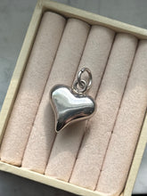 Load image into Gallery viewer, Vintage Sterling Silver Heart Pendant
