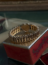 Load image into Gallery viewer, Vintage WWII Era Sweetheart Expansion Bracelet
