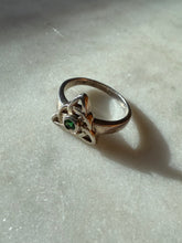 Load image into Gallery viewer, Celtic Knot Sterling Silver Ring Size 8
