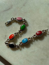 Load image into Gallery viewer, Vintage Sterling Silver Bracelet 8”
