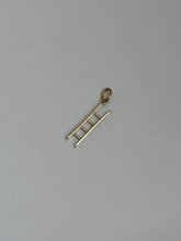 Load image into Gallery viewer, Midcentury 14k Yellow Gold Ladder Charm
