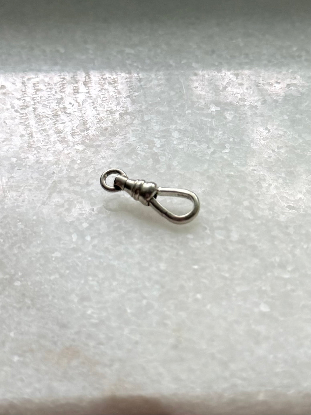 Vintage Sterling Silver Dog Clip