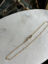 Load image into Gallery viewer, Antique 14k watch chain w/ Dog Clip 14”

