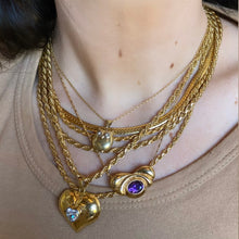 Load image into Gallery viewer, Purple Gold Vermeil Pendant
