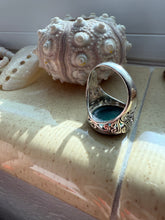 Load image into Gallery viewer, Chunky Sterling Silver Ring Size 10.5
