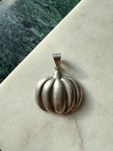 Load image into Gallery viewer, Pumpkin Sterling Silver Pendant
