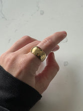 Load image into Gallery viewer, Italian Gold Vermeil Ring Size 10
