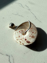 Load image into Gallery viewer, Vintage Sterling Silver Seashell Pendant
