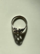 Load image into Gallery viewer, Pentagram Sterling Silver Ring Size 8.25
